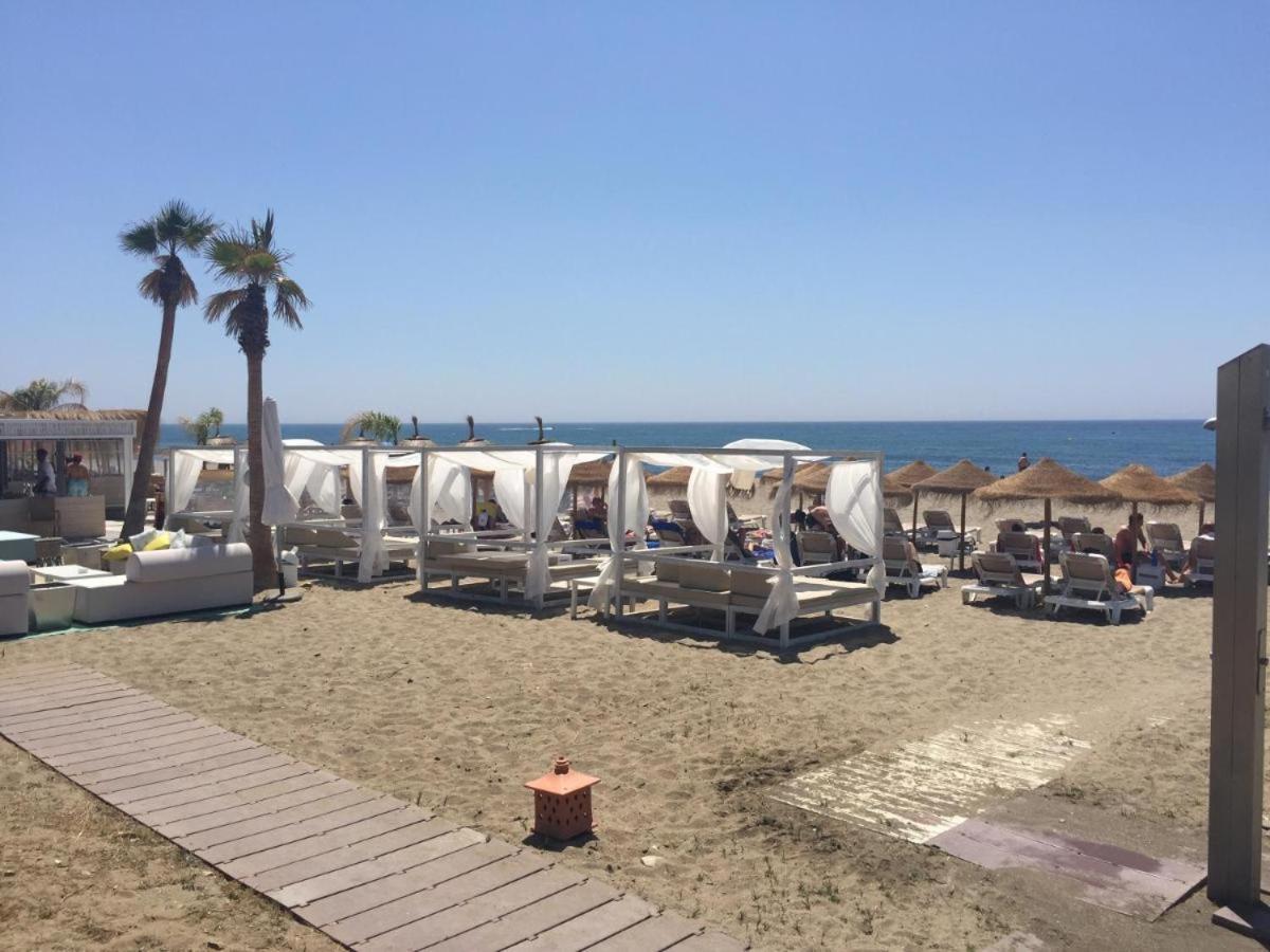 Ansa Beach Apartment - Cabopino, Marbella - Garden Level Kültér fotó